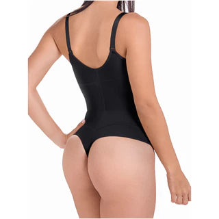 Bodysuit thong Removable Straps Open Bust