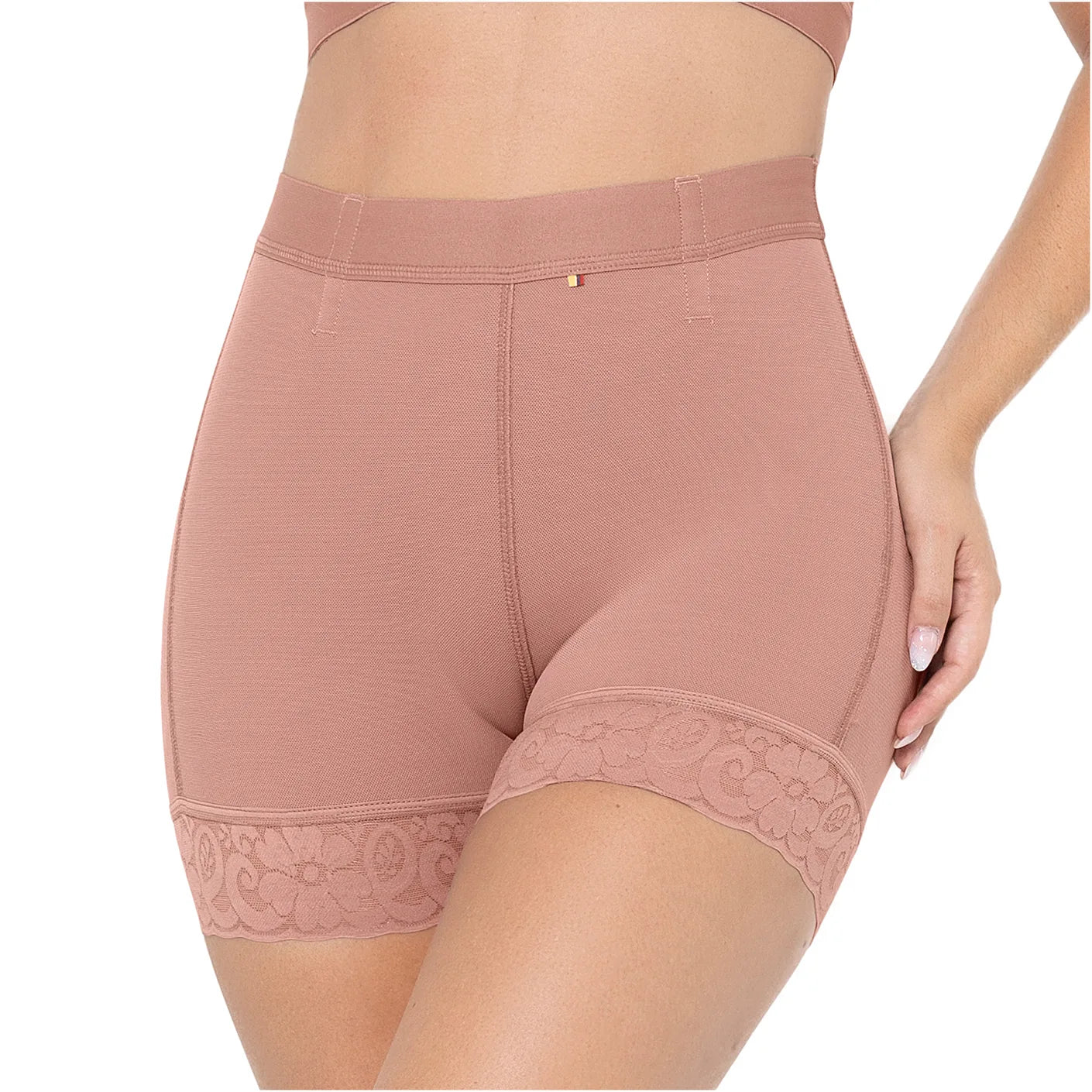 Fajas Colombianas High Waisted Butt Lifter Shaper Shorts High Compression